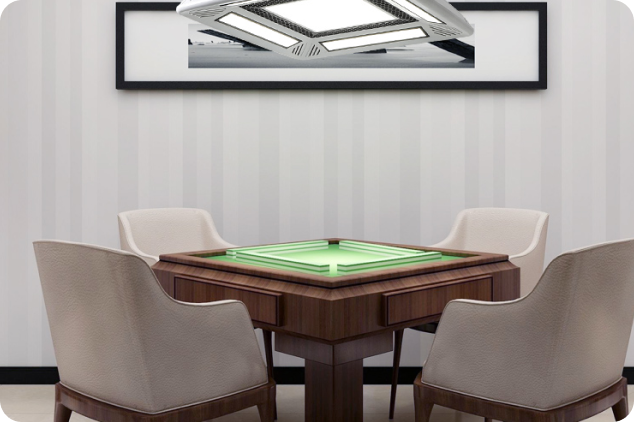 棋牌室内部展示