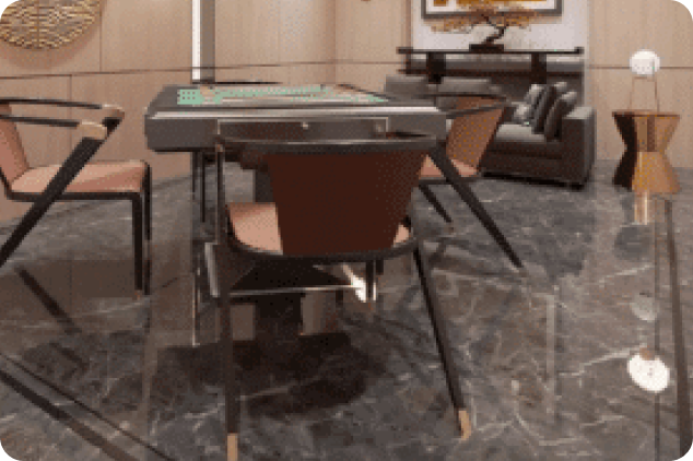 棋牌室内部展示