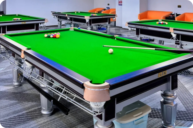 台球厅内部展示